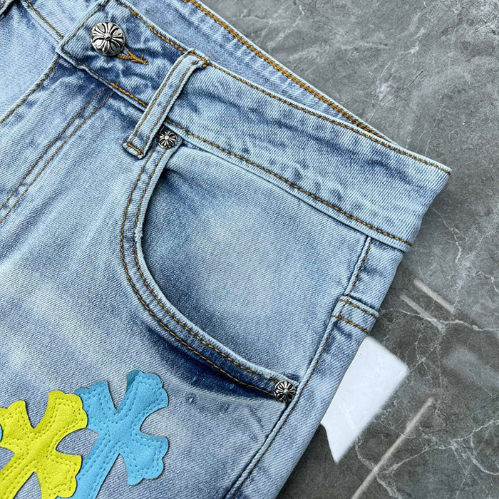 Chrome Hearts Denim Shorts