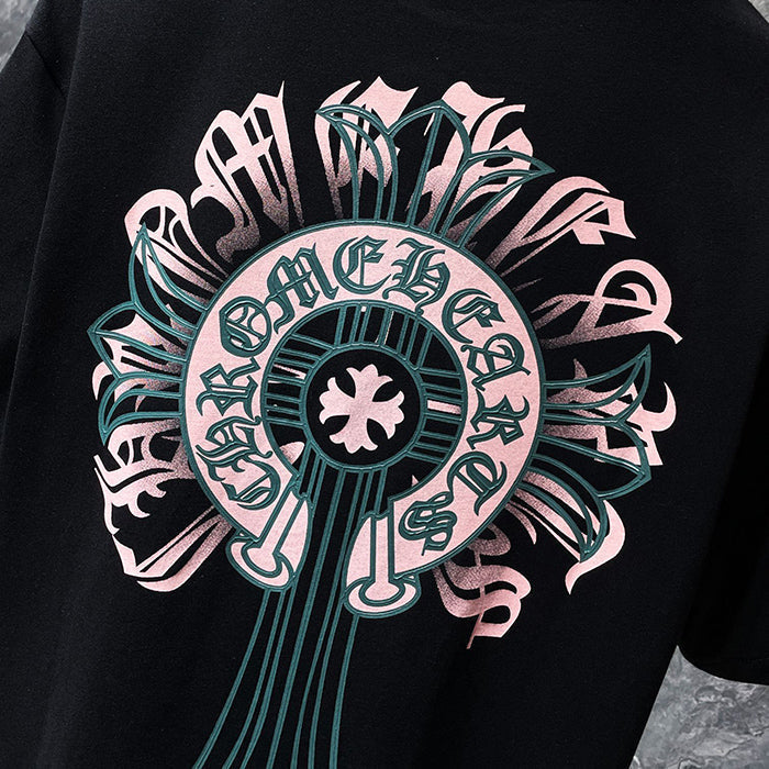 Chrome Hearts T-Shirt – Black & Cream