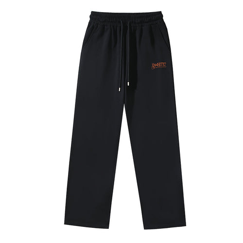 Arrow Printed Straight-Leg Casual Pants #1073