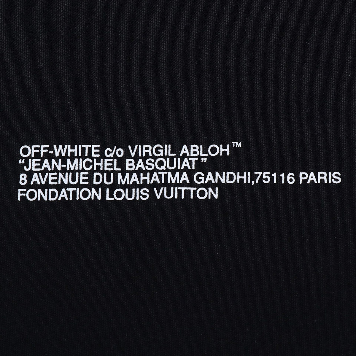 OFF-WHITE™ x Basquiat Graffiti Art Graphic T-Shirt