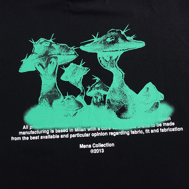 Off-White Mushroom Graphic T-Shirt