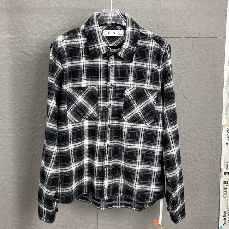 Off-White Arrows Stencil Flannel Shirt