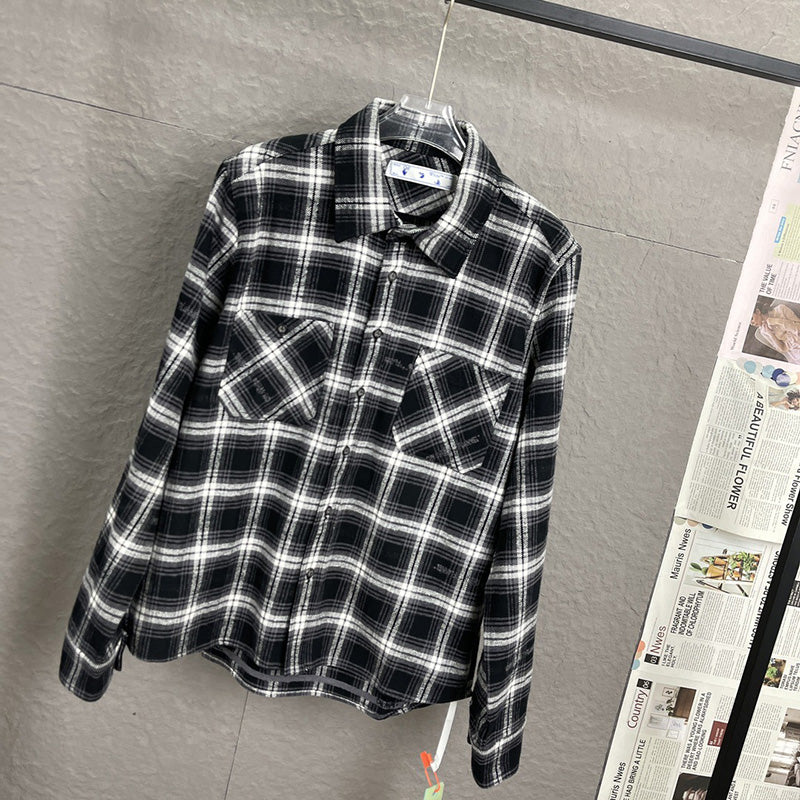 Off-White Arrows Stencil Flannel Shirt