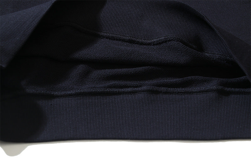 Off-White Logo Cotton Crewneck Sweatshirt — Black & White