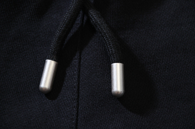 OFF-WHITE "Brushstroke Arrow" Hand-Painted Cotton Sweatshorts