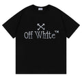 Off-White Fitting Logo T-Shirt — Black / White