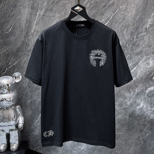 Chrome Hearts Bordeaux Wine Graphic T-Shirt
