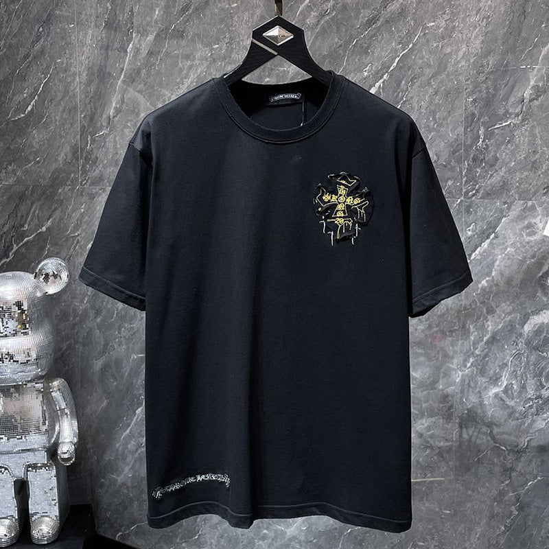 Chrome Hearts Bordeaux Wine Graphic T-Shirt