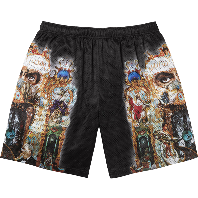 Supreme Michael Jackson Dangerous Mesh Short