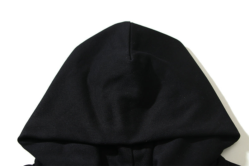 OFF WHITE Graffiti Script Logo Hoodie – Black & White