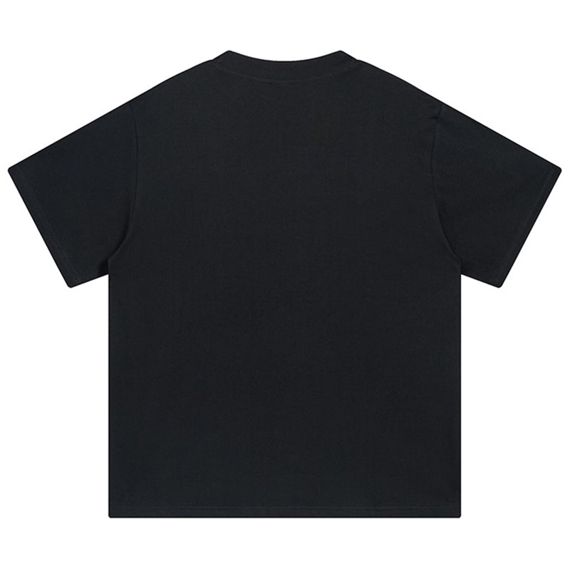 Sp5der Spider Web Gothic Punk T-Shirt | Black Graphic Tee