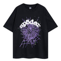 Sp5der Green Foam Print Heavyweight T-Shirt – Black