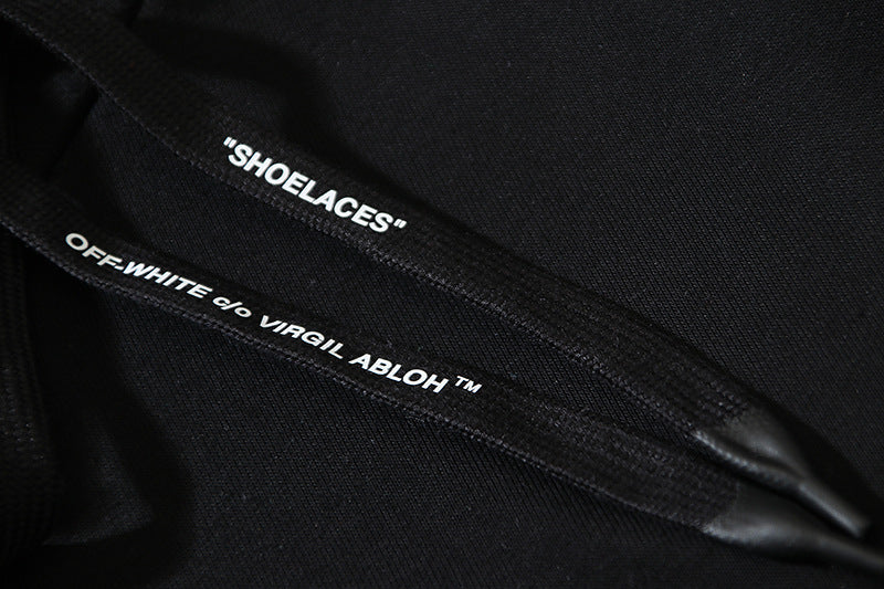 OFF WHITE Bicolor Arrow Hoodie – White & Black