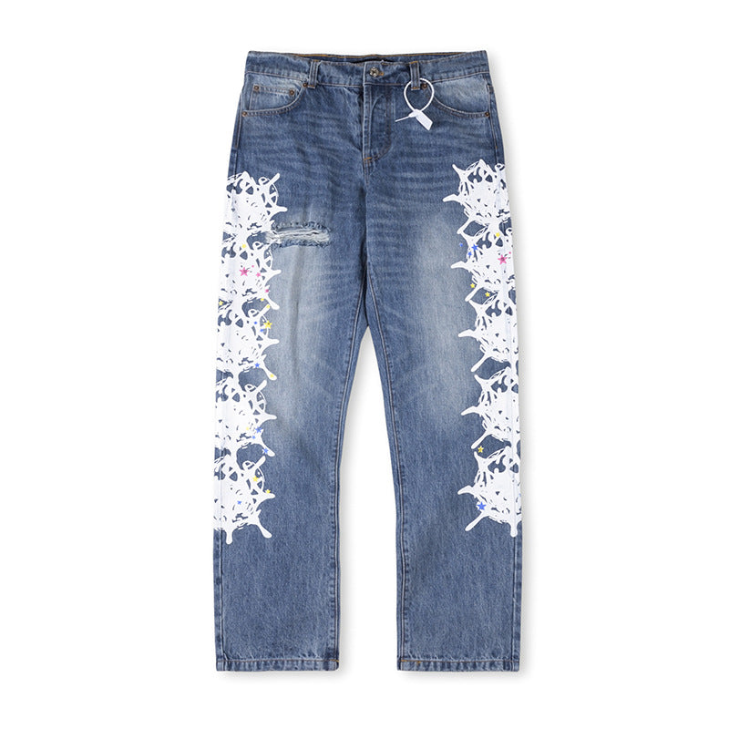 Sp5der Vintage Web Jean