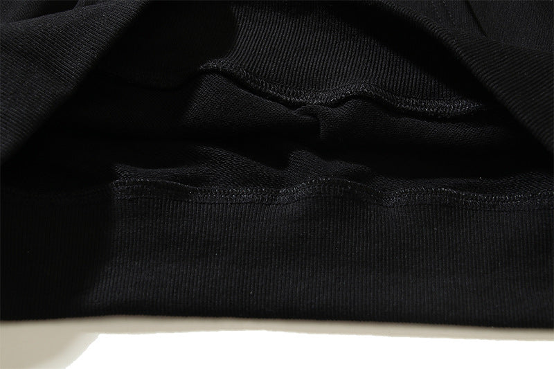 OFF WHITE Caravaggio Pink Taped Diptych Hoodie – White & Black