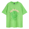 Sp5der Green Foam Print Heavyweight T-Shirt