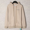 OFF WHITE Hoodie – Khaki & Black
